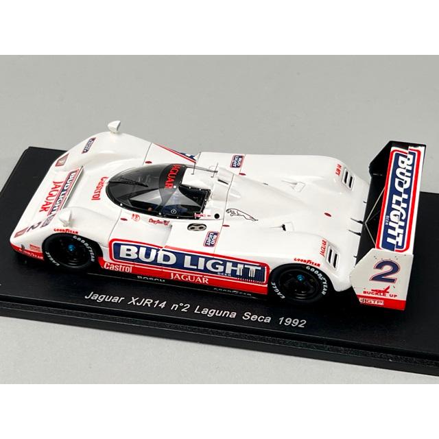 1/43 スパーク S0776 ジャガー XJR14 ラグナセカ 1992 #2 D.ジョーンズ