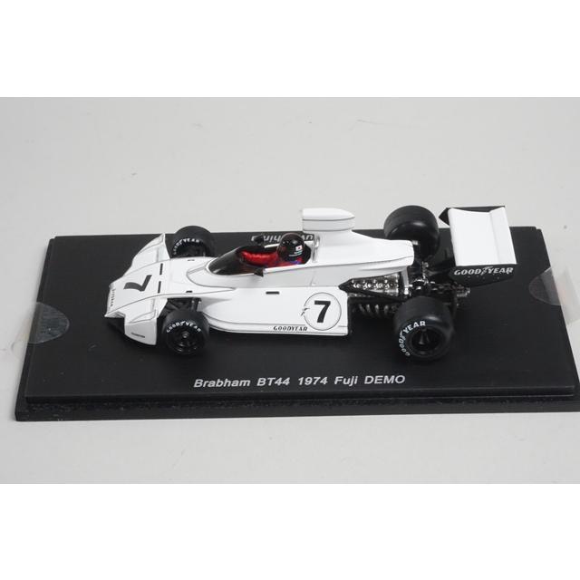 1/43 スパーク CAR-SPK-BT44 ブラバム BT44 冨士デモラン 1974 桑島正美 PLANEX 特別パッケージの画像
