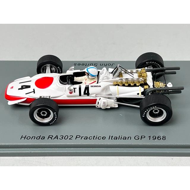 1/43 スパーク S6228 ホンダ RA302 Practice イタリアGP 1968 #14 J