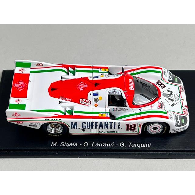 1/43 スパーク S9867 ポルシェ 956 ルマン 24H 1985 #18 M.シガラ / O