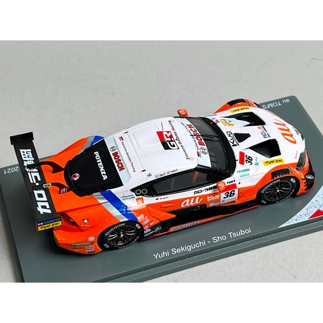 1/43 スパーク 43SGT2021 au トムス GR スープラ TGRチーム シリーズ