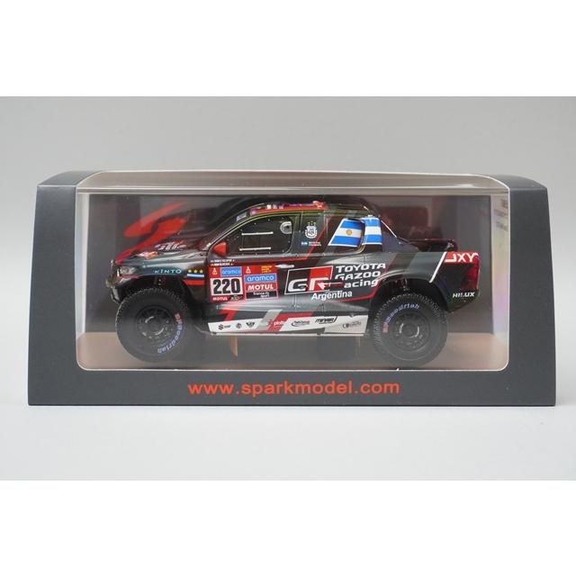 1/43 スパーク S5887 トヨタ ハイラックス ダカールラリー 7th 2023