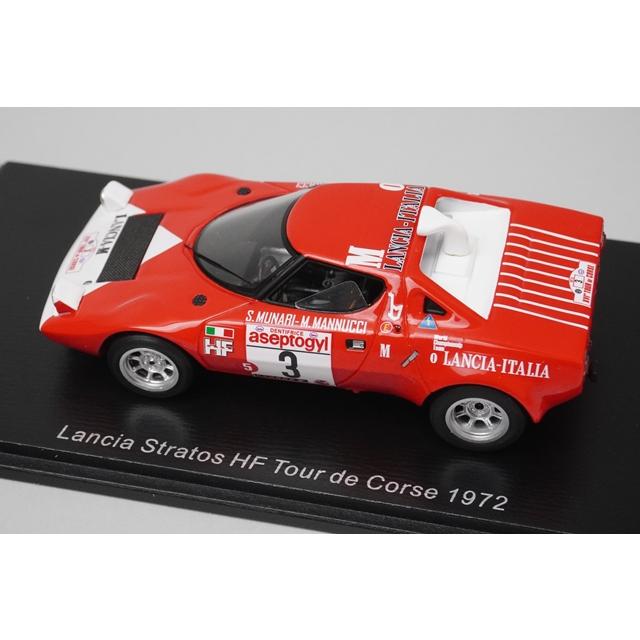 1/43 スパーク S9070 ランチア ストラトス HF ツール ド コルス 1972