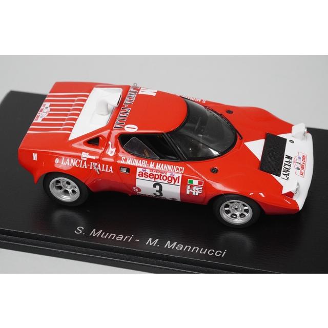 1/43 スパーク S9070 ランチア ストラトス HF ツール ド コルス 1972