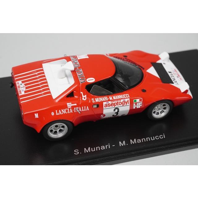 1/43 スパーク S9070 ランチア ストラトス HF ツール ド コルス 1972