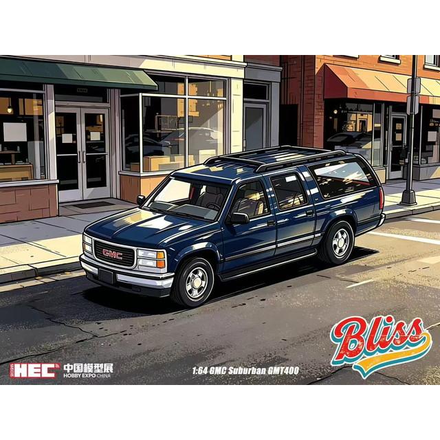 新品 Bliss 1/64 サバーバン GMC Suburban GMT400 HEC 中国模型展限定