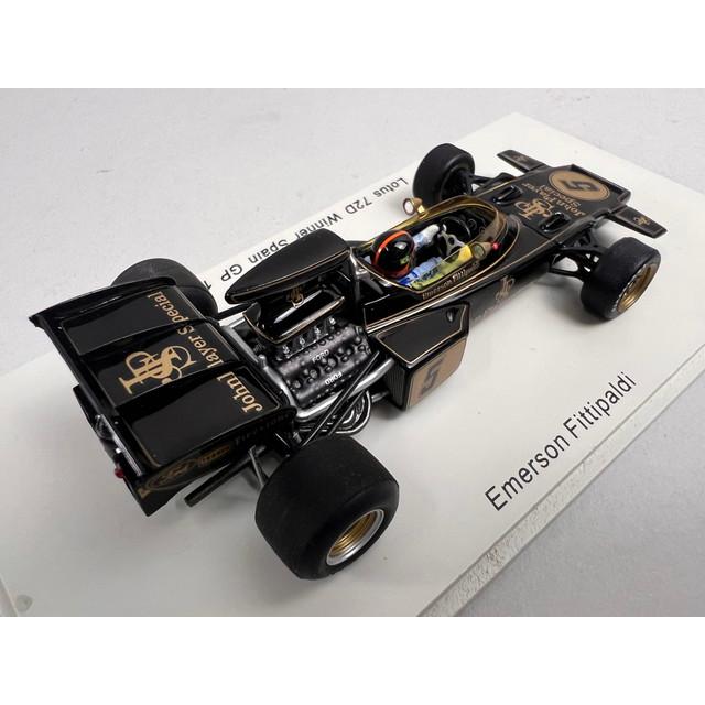 1/43 スパーク S4282 ロータス 72D F1 スペイン Spanish GP 1972 優勝