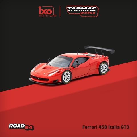 新品 T64R-074-RE Tarmac Works 1/64 フェラーリ Ferrari 458 Italia