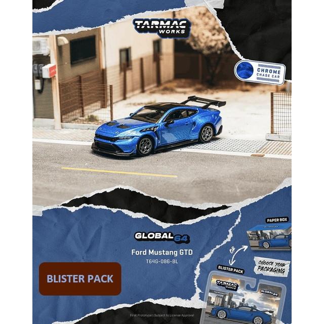 予約 T64G-086-BL-B Tarmac Works 1/64 フォード Ford Mustang GTD