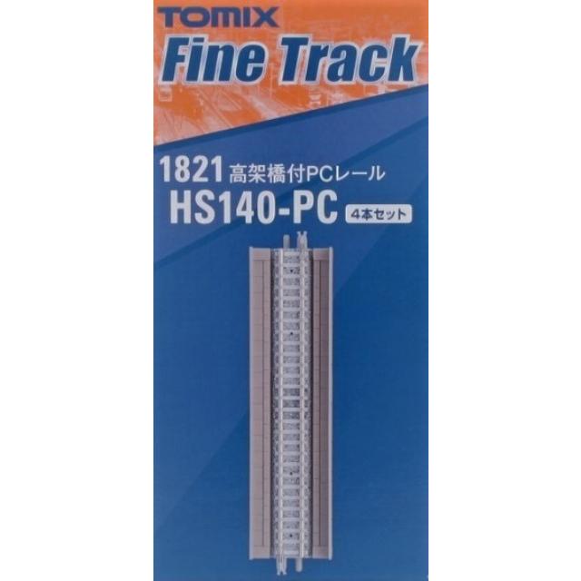 まとめ売り トミーテック 1821 高架橋付PCレールHS140-PC(F)(4本セット