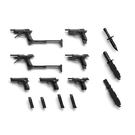 トミーテック LA049 リトルアーモリー M9&93Rタイプ : ブーストギア