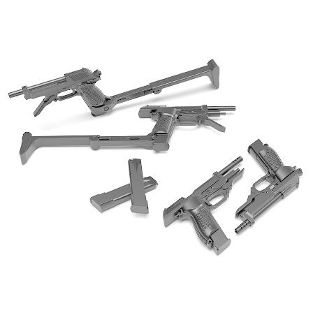 トミーテック リトルアーモリー セット 君ならどのプラモに持たせて遊ぶ？／トミーテック リボルバーセットA