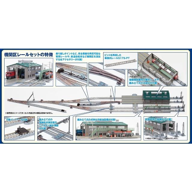 その二　本体 機関区レールセット｜製品情報｜製品検索｜鉄道模型 トミックス