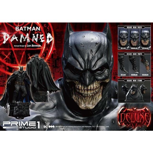 最安値❕ プライム１スタジオ MMDC-39DX ミュージアムマスターライン バットマン(コミック) バットマン:ダムド(コンセプトbyリー・ベルメホ) DX版 【JSB1655959700】(58283円)