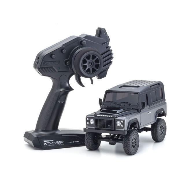 M&J商会(同) 2020014 MINI-Z 4x4 キャタピ装着ディフェンダー ブラック