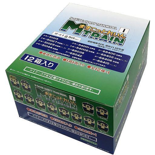 SHOPねこまた ますこっとれいん・ぱーと1 国鉄51系その1 (12個入りBOX) /■