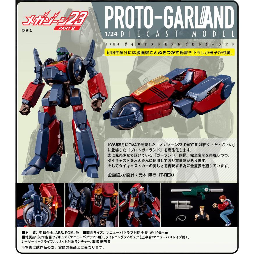 アルカディア 1/24 ダイキャストモデル プロトガーランド アルカディア 1/24 ダイキャストモデル プロトガーランド