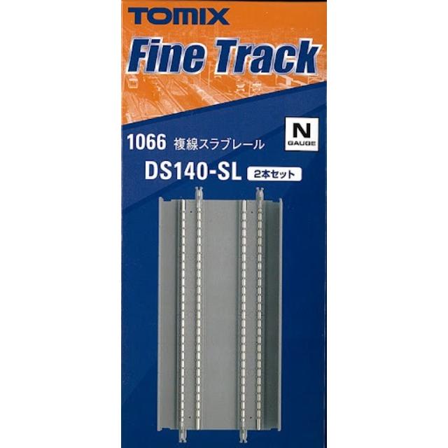 TOMIX 1066 複線スラブレール DS140-SL(F) (2本セット) /新品
