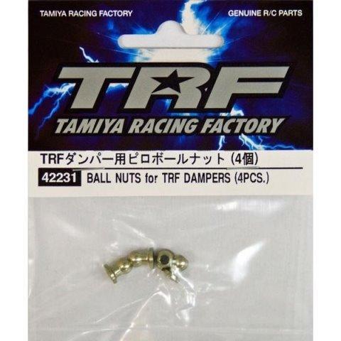 42231 TRFシリーズ ダンパー用ピロボールナット(4個) タミヤ/新品