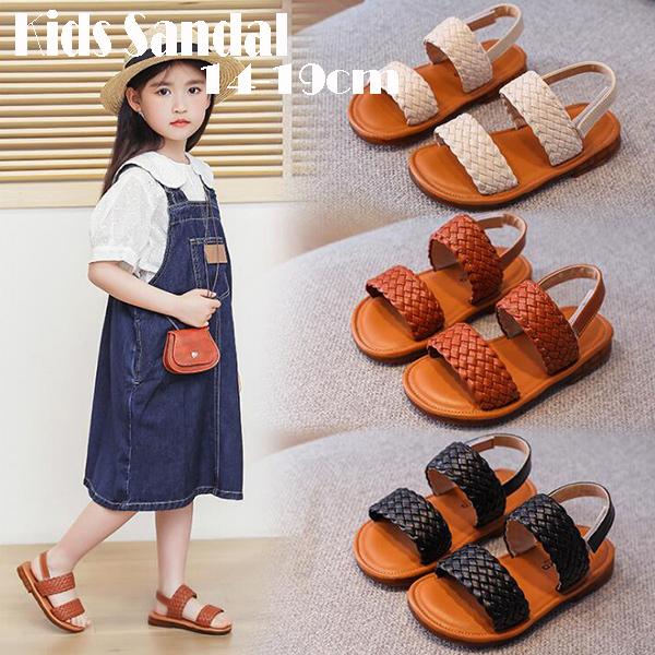 サンダル キッズ おしゃれ 女の子 歩きやすい 履きやすい 与え