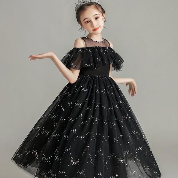 子供黒ドレス発表会 ピアノ発表会キッズフォーマルドレス 子供ドレス結婚式 ワンピース 子供ドレス 発表会 ピアノ スパンコール 新作 Free Lfq 16 株式会社フリースタイル 通販 Yahoo ショッピング