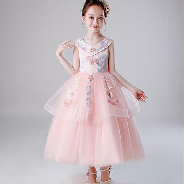 ドレス 子供 ロング ピアノ発表会ドレス フォーマル 子供 ドレス 結婚式 おしゃれ 姉妹お揃い ドレス 発表会 子供 ロング ピンク 19新作 Free Lfq 25 株式会社フリースタイル 通販 Yahoo ショッピング