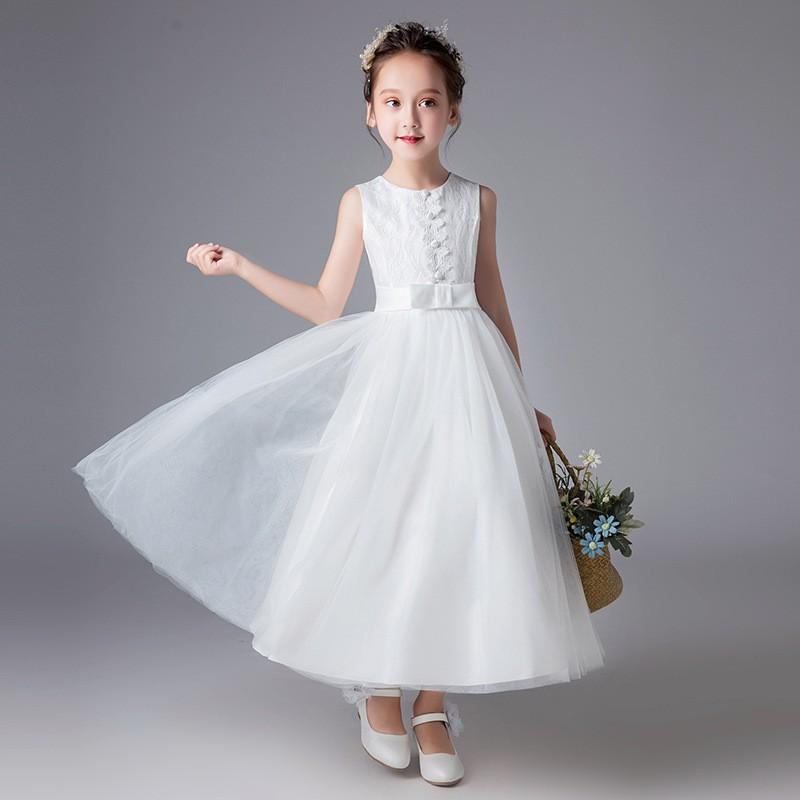 子供ドレス 160 白 ロング 結婚式 ピアノ発表会 ドレス 子供 安い ロング ホワイトドレス キッズ 発表会110 160 Free Lfq 8 株式会社フリースタイル 通販 Yahoo ショッピング