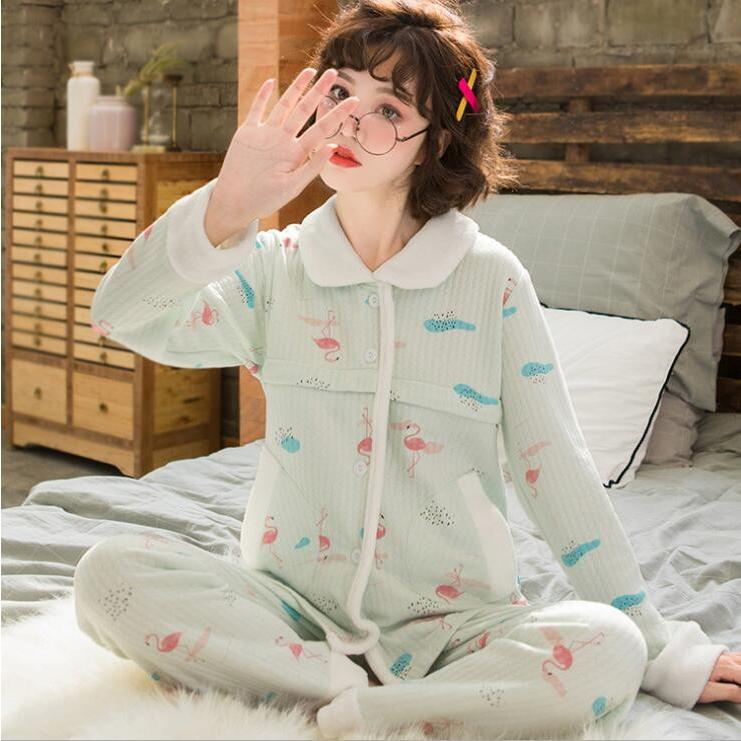 在庫処分 マタニティ パジャマ 冬 前開き 入院用 ピンク 妊婦 パジャマ 授乳口付 可愛い ルームウェア 部屋着 授乳パジャマ 産前産後可m L Xl Free Yfsy323 49 株式会社フリースタイル 通販 Yahoo ショッピング