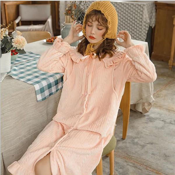 マタニティ パジャマ ワンピース 前あき 秋 冬 マタニティ ルームウェア ワンピース 可愛い 授乳口付き モコモコ ふわふわ レディース 冬マタニティルームウェア Free Yfsy323 71 株式会社フリースタイル 通販 Yahoo ショッピング