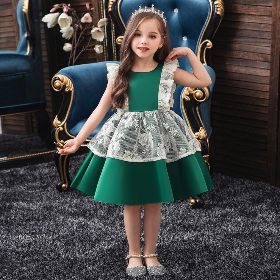 発表会 衣装 子供 キッズ発表会衣装 緑 子供ドレス 発表会 結婚式 子供 ワンピース フォーマル ベビードレス 結婚式 90 Gz Free Doresu04 株式会社フリースタイル 通販 Yahoo ショッピング