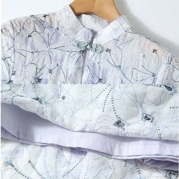 シフォンワンピース 結婚式 花刺繍ワンピース フォーマル 30代 40代 きれいめ ドレスワンピース 袖あり 安い ロング丈s M L Xl 2xl Gz Free Shlfq 15 株式会社フリースタイル 通販 Yahoo ショッピング