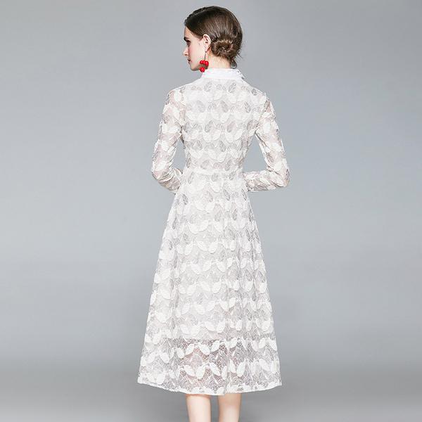 総レースワンピース 結婚式 コーディネート 袖あり フォーマル 膝下丈 レースフォーマルワンピース 長袖 ワンピース 前開け きれいめ 代30代 Gz Free Shlfq 株式会社フリースタイル 通販 Yahoo ショッピング
