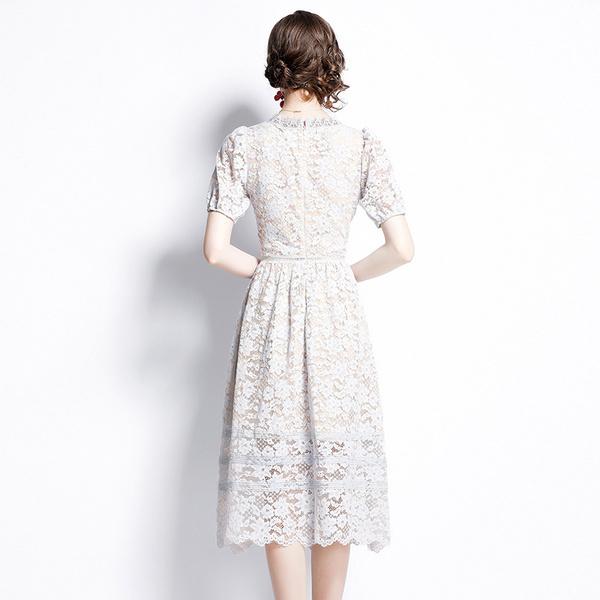 黒レースドレスワンピース レディース 結婚式 披露宴 黒レースワンピース Vネック 半袖 ブラックレースワンピース Aライン 結婚式 パーディードレス Gz Free Shlfq 21 株式会社フリースタイル 通販 Yahoo ショッピング