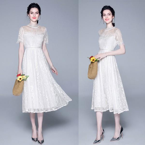 パーティードレス 安い 可愛い レースワンピース 白 ドレス ロング 結婚式レースドレス 代30代 パーティードレス ロング ワンピース Gz Free Shlfq 74 株式会社フリースタイル 通販 Yahoo ショッピング