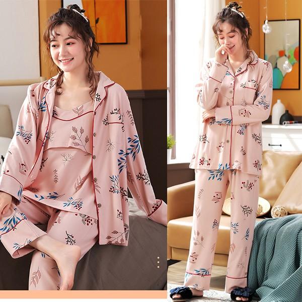 マタニティ ルームウェア 長袖 3点セット マタニティ 部屋着 マタニティ パジャマ 長袖 コットン 秋 花柄 パジャマ 産後 授乳口付 おしゃれ Gz Free Yfsy19 19 株式会社フリースタイル 通販 Yahoo ショッピング