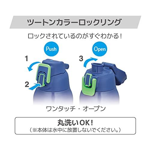 サーモス 水筒 真空断熱スポーツボトル 0.8L ブルーグリーン 保冷専用 FHT-802F BLGR｜freestyler｜06