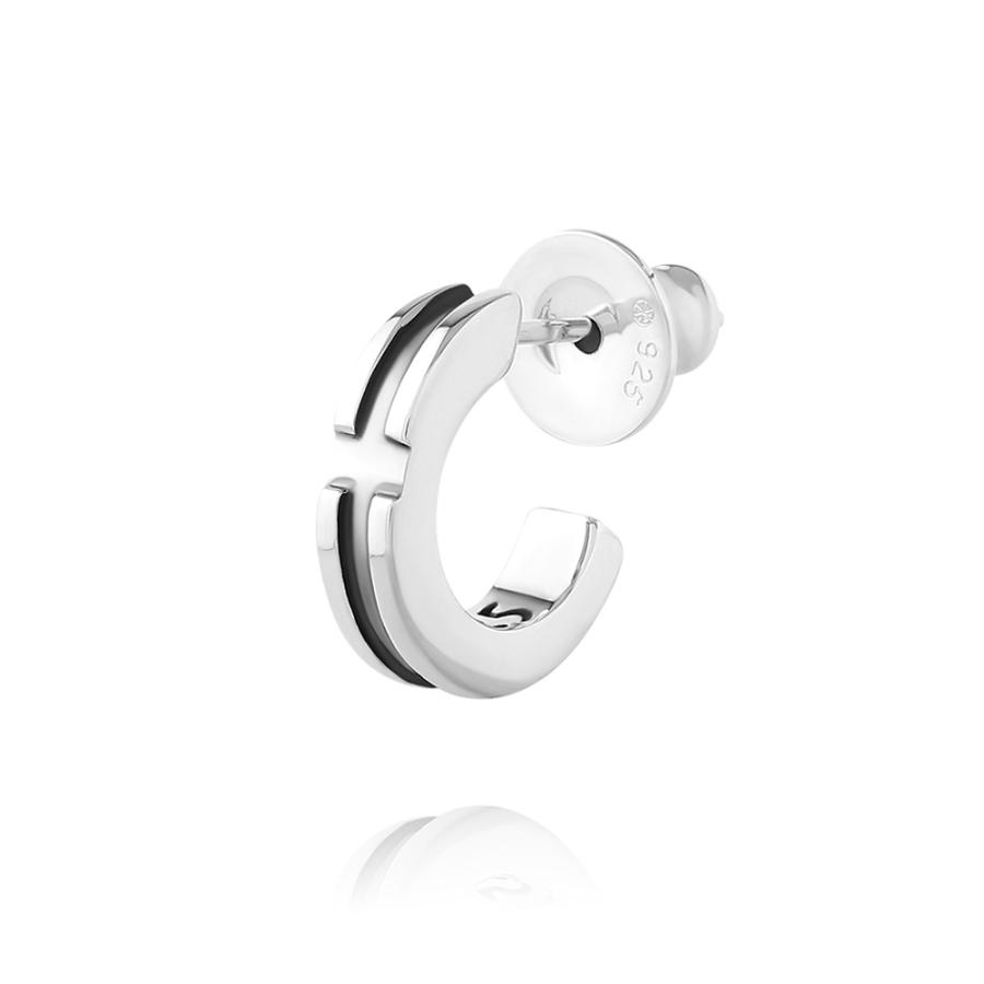 FREE STYLE クロス 十字架 シルバーフープピアス ピアス シルバー メンズピアス プレゼント FSE014 フリースタイル【送料無料】 | Freestyle