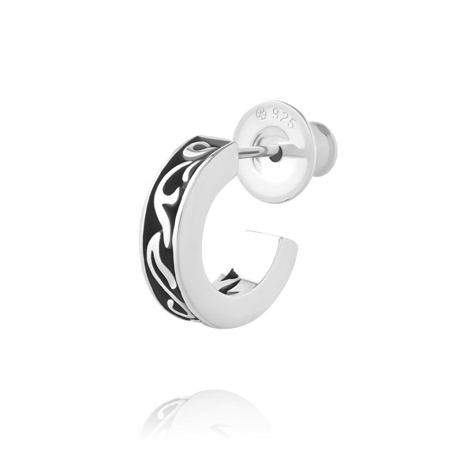 FREE STYLE アラベスクフープ シルバーフープピアス ピアス シルバー メンズピアス プレゼント FSE061 フリースタイル【送料無料】 | Freestyle