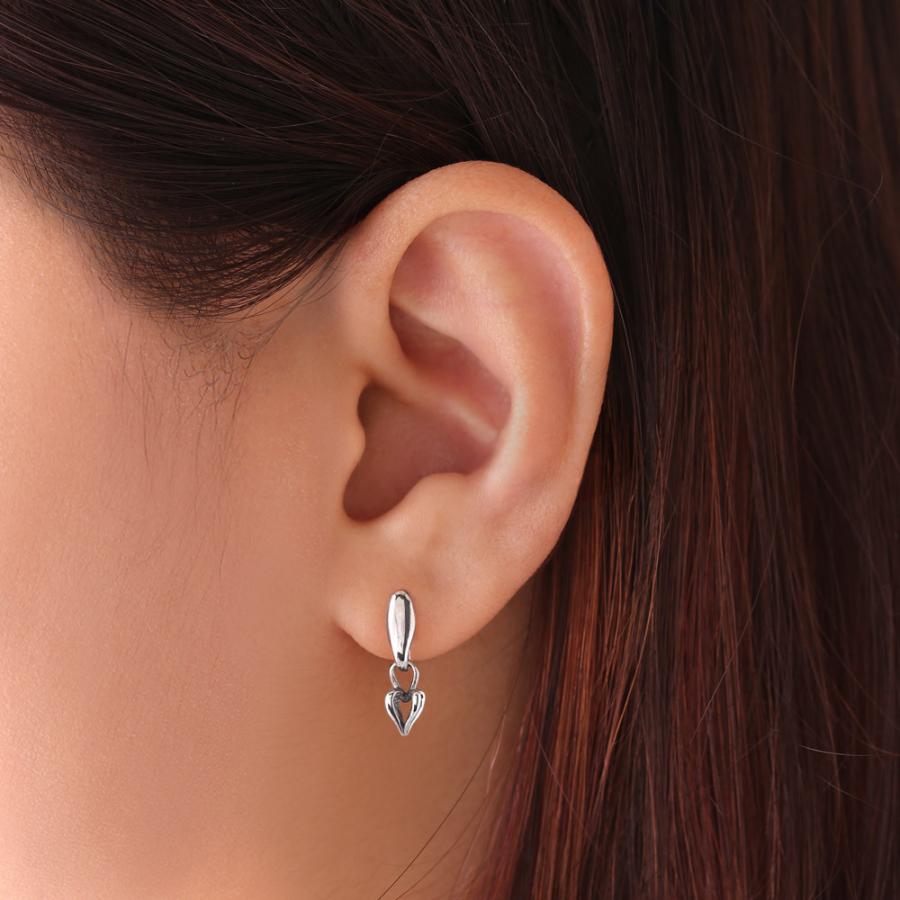 FREE STYLE ハートモチーフシルバーピアス 片耳用 シルバ- ハート レディース ピアス プレゼント FSE563-Bフリースタイル【送料無料】 | Freestyle | 02