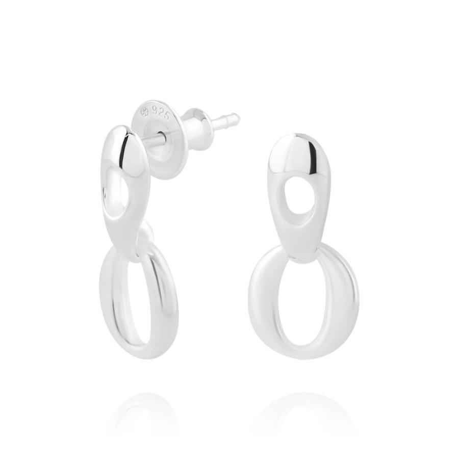 FREE STYLE シンプル リング シルバーピアス  両耳セット シルバー レディース ピアス プレゼント FSE636 フリースタイル【送料無料】 | Freestyle