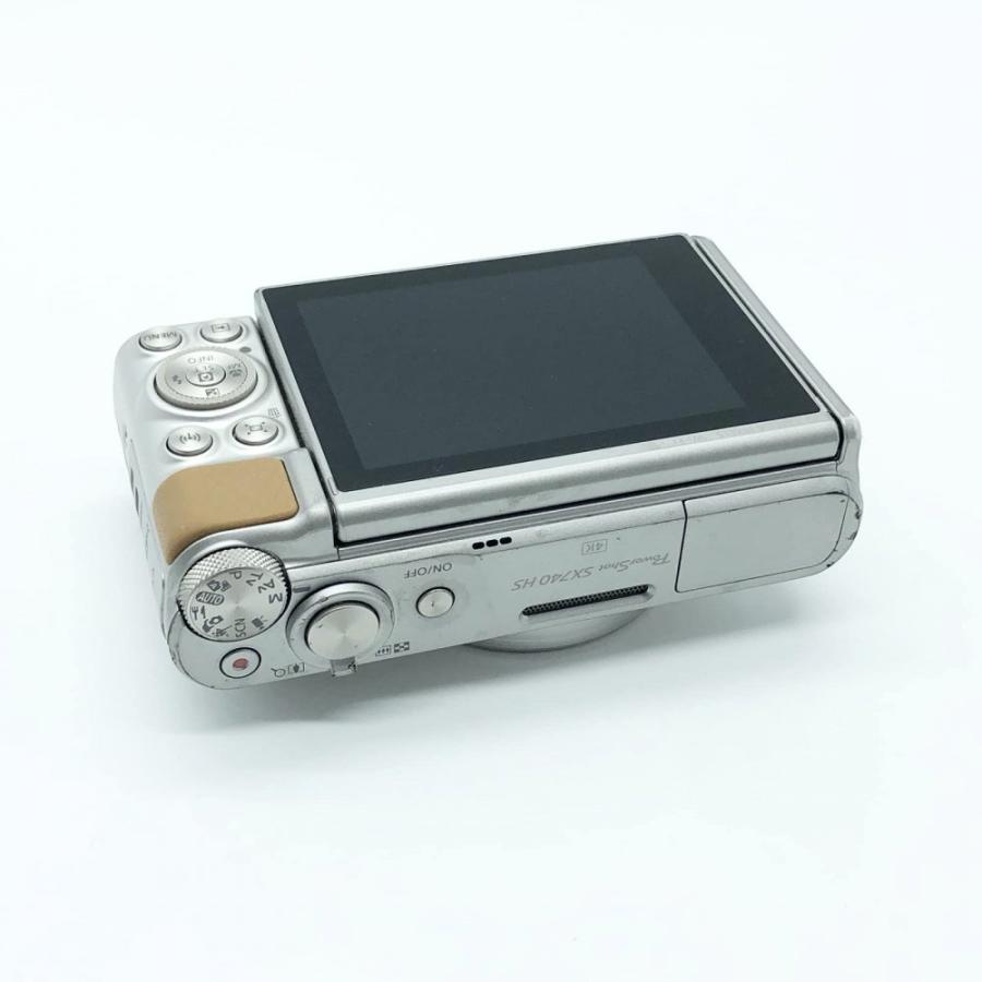 Canon コンパクトデジタルカメラ PowerShot SX740 HS シルバー 光学40