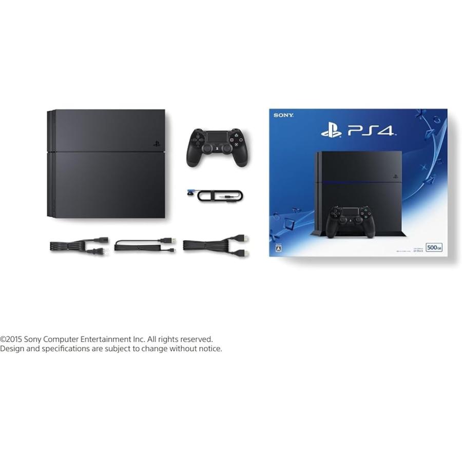 PlayStation 【整備済み品】 SONY 4 ジェット・ブラック 500GB CUH 