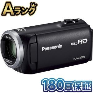 パナソニック HDビデオカメラ V480MS 高倍率90倍ズーム 整備済み品】 パナソニック HDビデオカメラ V480MS 32GB 高倍率90倍
