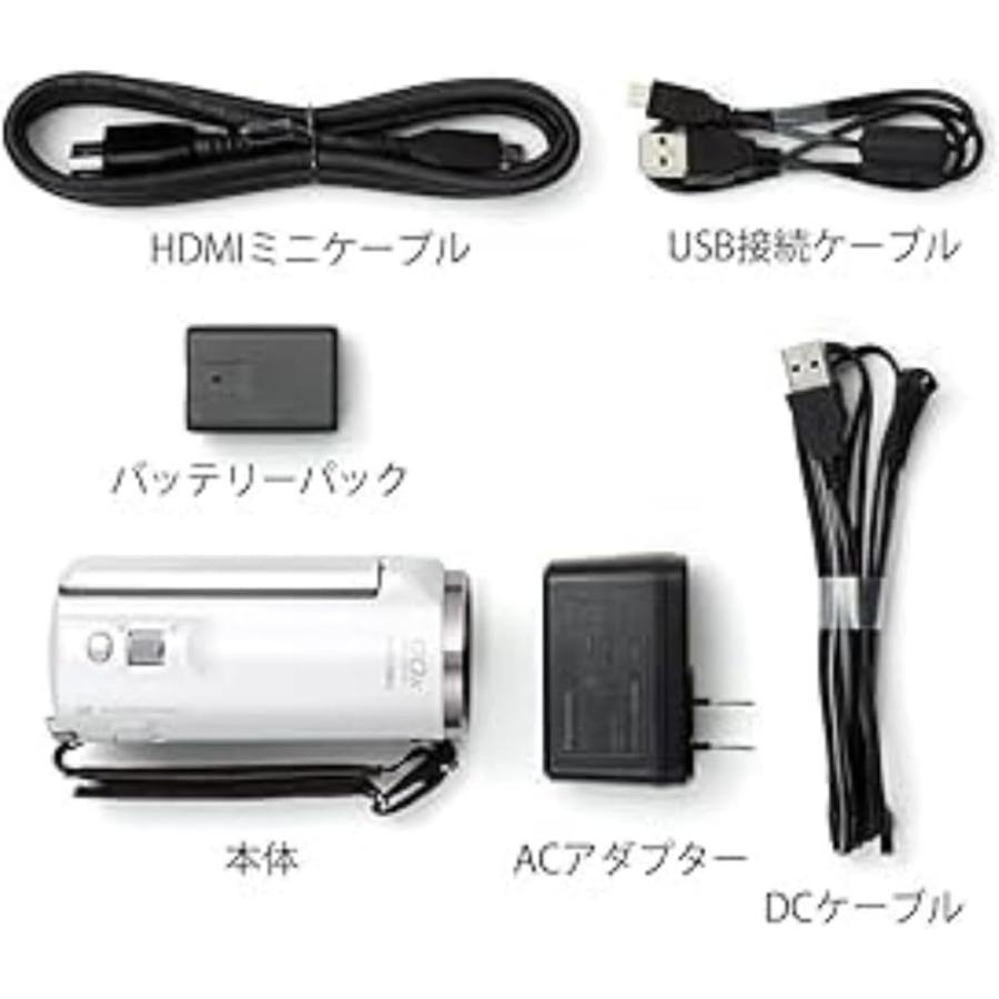 整備済み品】 パナソニック HDビデオカメラ V360M 16GB 高倍率90倍
