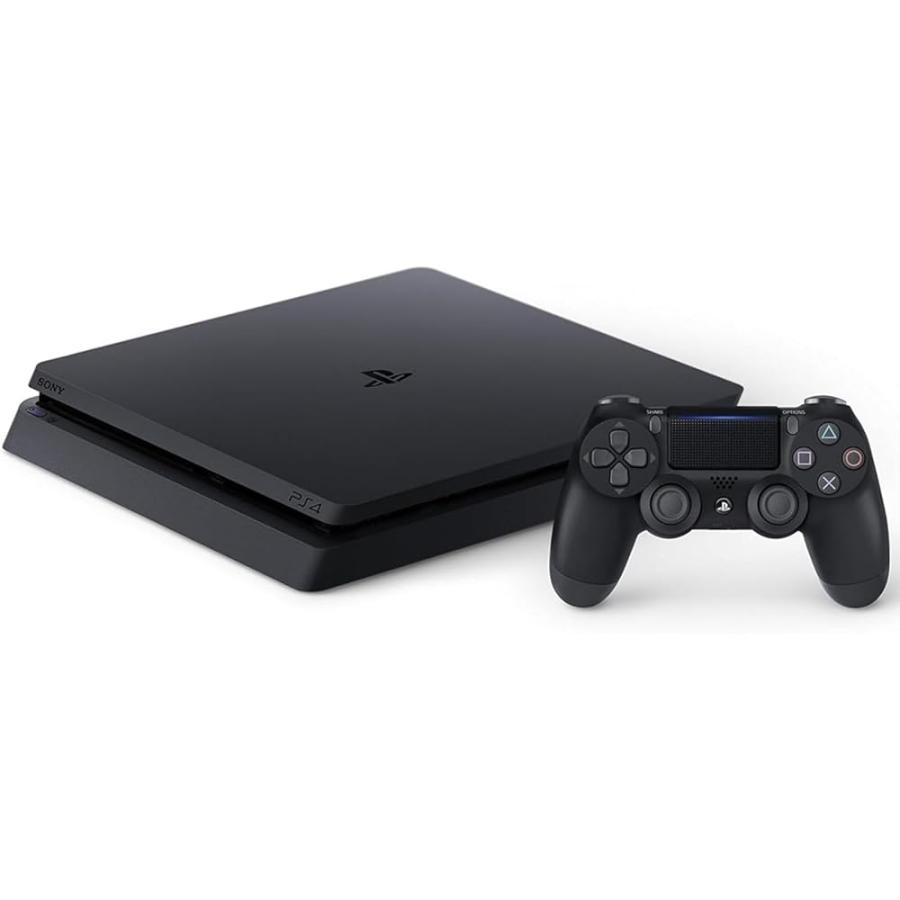 PlayStation 【整備済み品】 SONY PS4 本体 500GB ジェットブラック