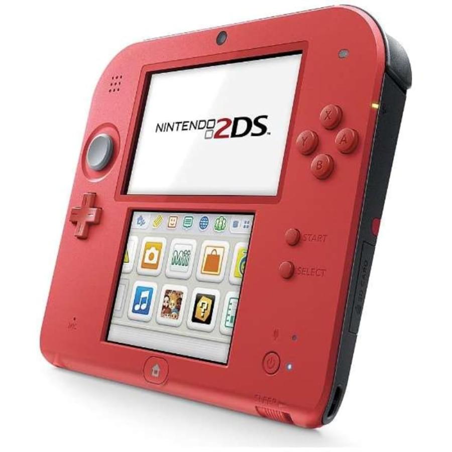2ds レッド　新品未使用 整備済み品】 Nintendo ニンテンドー2DS レッド SDカードフル