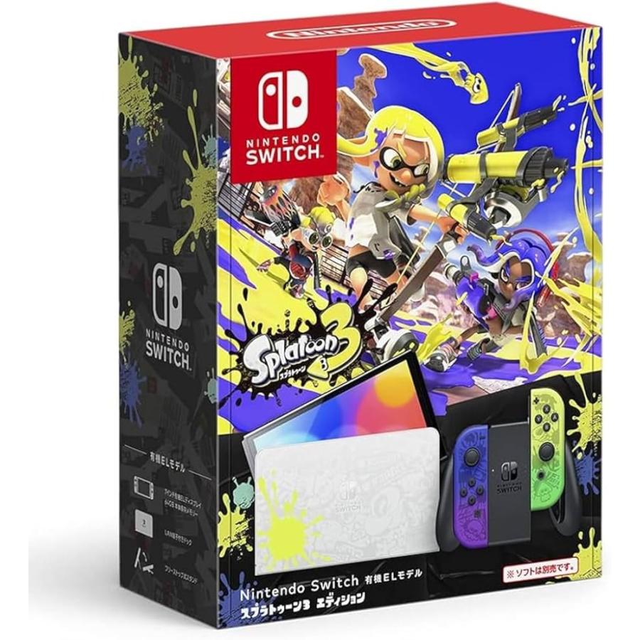 整備済み品】 任天堂 Nintendo Switch(有機ELモデル) スプラトゥーン3  