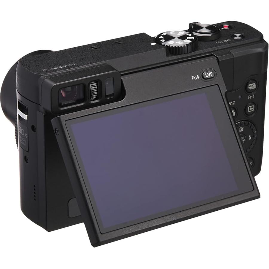 整備済み品】 Panasonic LUMIX DC-TZ90-K ブラック デジタルカメラ
