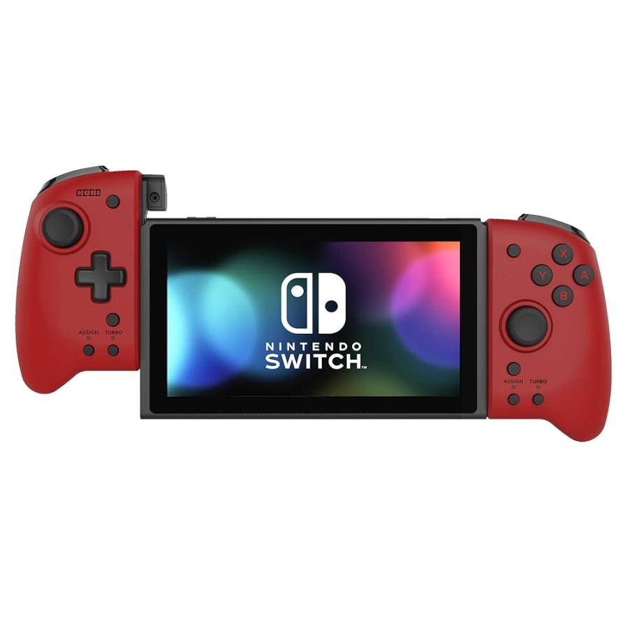 【任天堂ライセンス商品】グリップコントローラー for Nintendo Switch レッド【Nintendo Switch対応】 (整備済み品) [video game]の画像