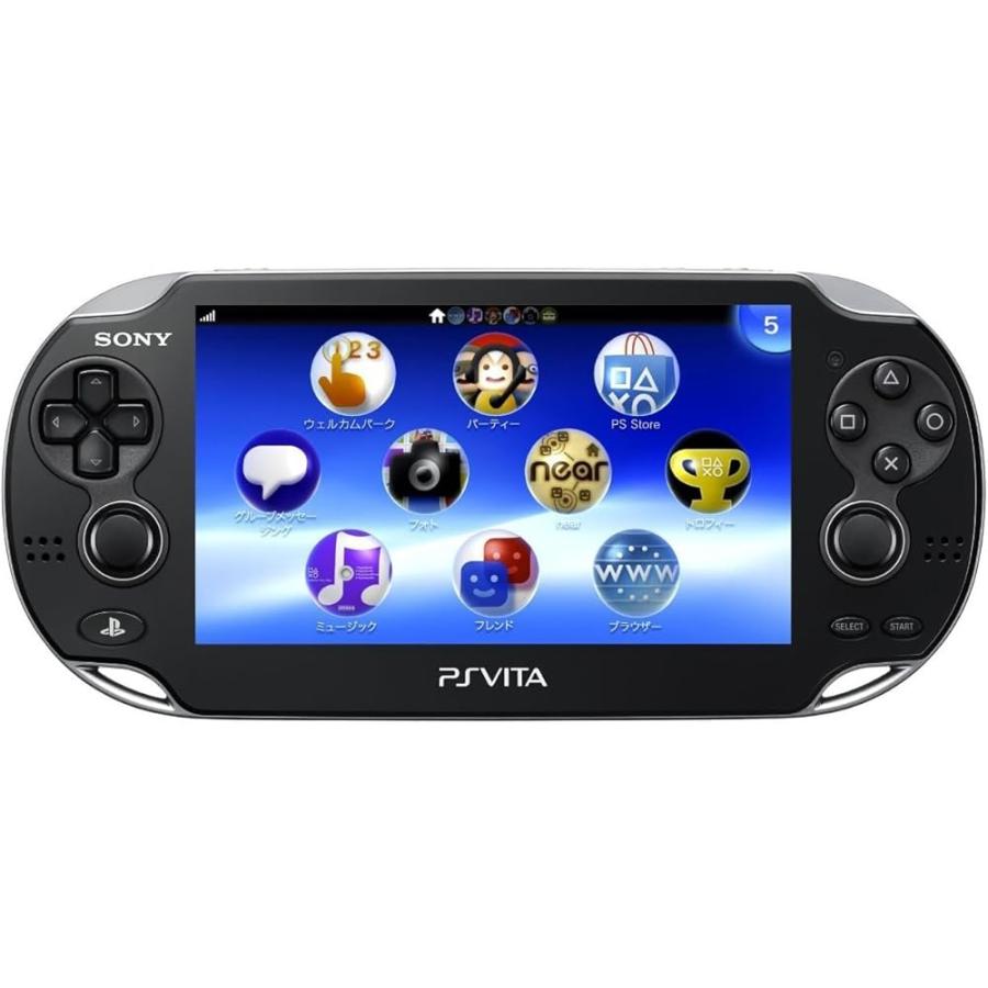 SONY PlayStationVITA 本体  PCH-1100 AB01 整備済み品】 SONY PlayStation Vita PCH-1100AB01 クリスタル